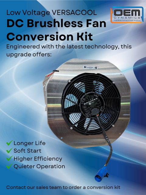 New Brushless Fan Upgrade Kit: More Efficiency, Less Maintenance